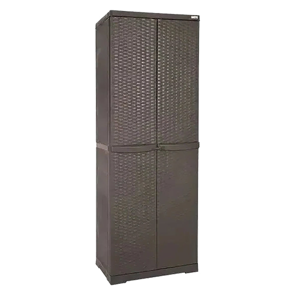 ARMADIO ALTO 'RATTAN WENGE' cm 65x P 45x H 178