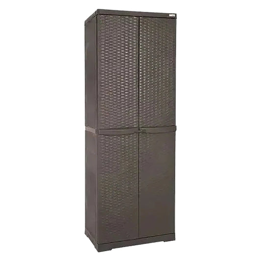 ARMADIO ALTO 'RATTAN WENGE' cm 65x P 45x H 178